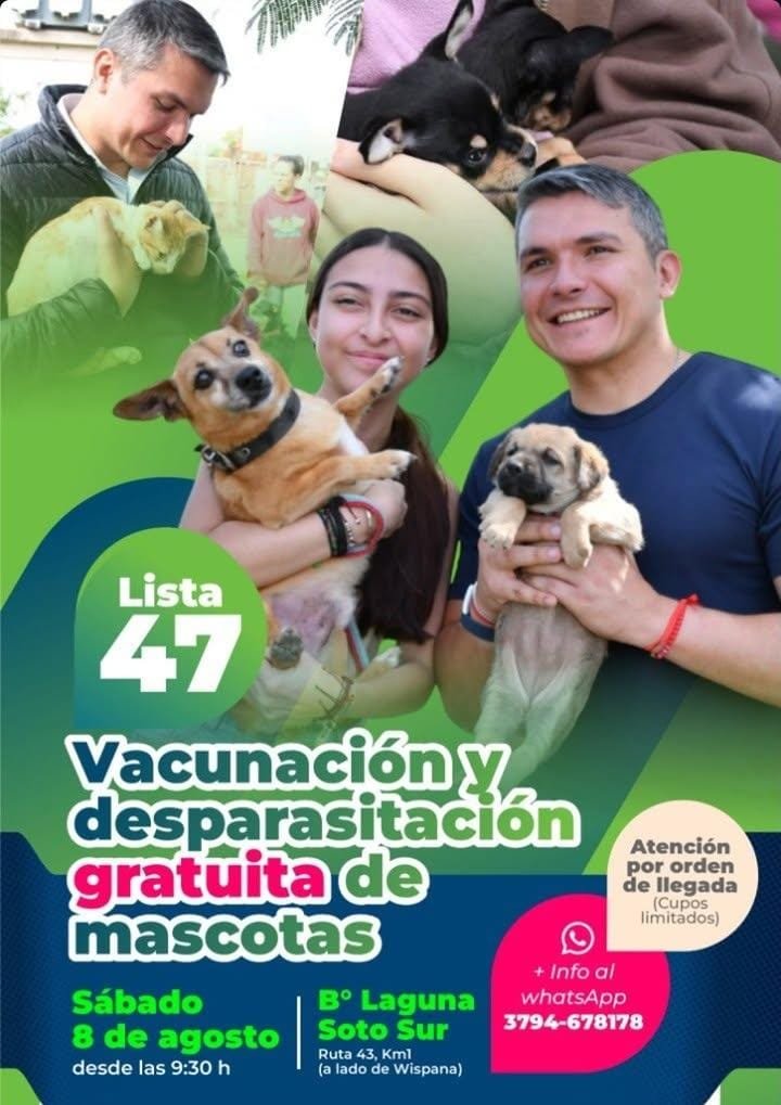 Flyer Castración Corrientes Capital